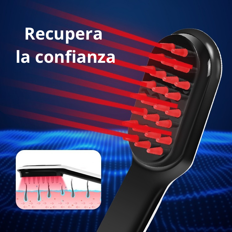 Cepillo LED Anticaída 3 en 1