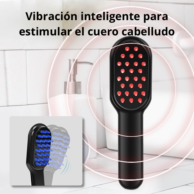 Cepillo LED Anticaída 3 en 1